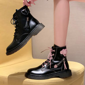 Südamekujulise pandlaga kunstnahast vabaaja naiste saapad