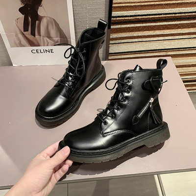 Südamekujulise pandlaga kunstnahast vabaaja naiste saapad