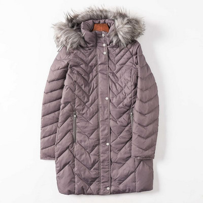 Hosszú őszi-téli kabát kapucnival