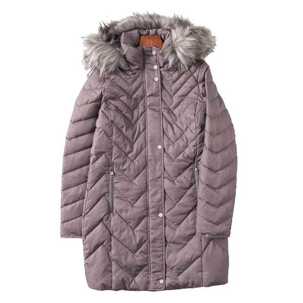 Hosszú őszi-téli kabát kapucnival