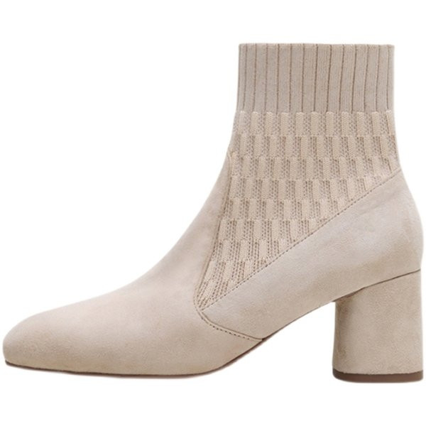 Stílusos női csizma eco velúr sima modellből