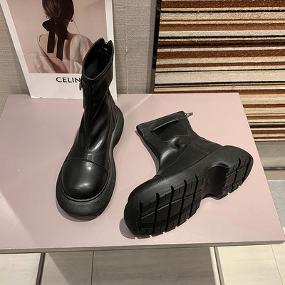 Naiste vabaaja saapad kunstnahast - puhas mudel