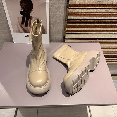 Naiste vabaaja saapad kunstnahast - puhas mudel