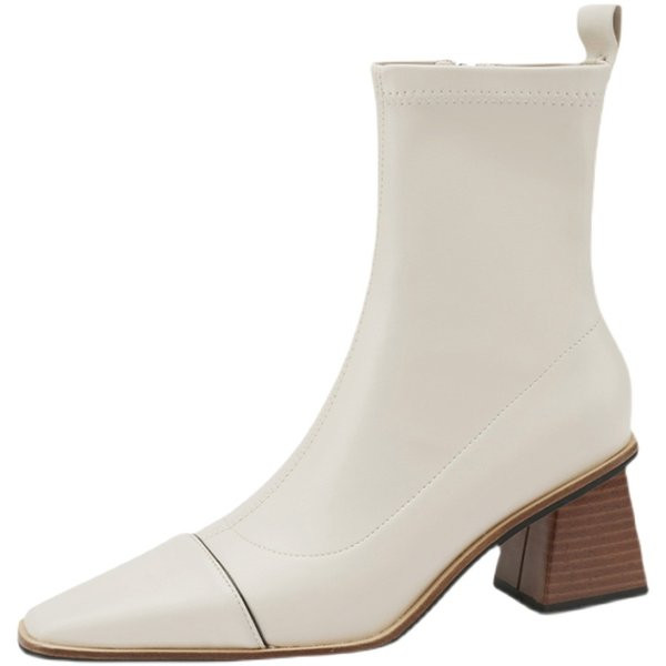 Stiilne naiste kontsaga saapad puhas mudel