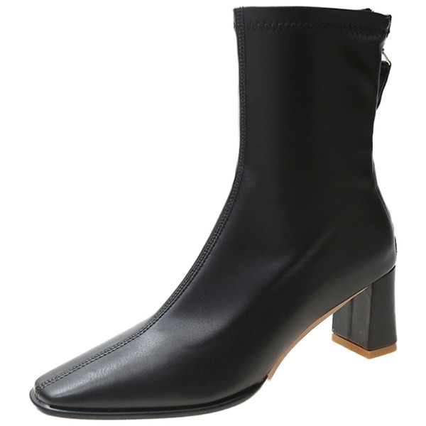 Novi model proljetno-jesenskih čizama od eko kože sa patentnim zatvaračem