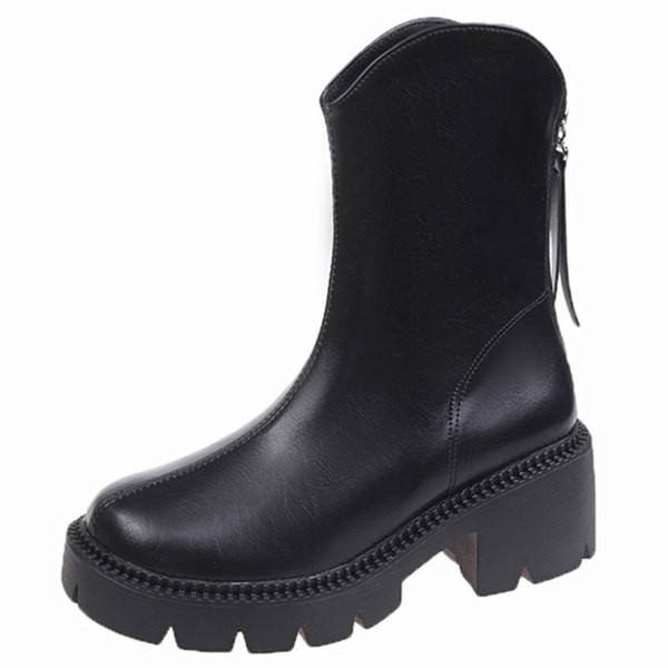 Ženske moderne čizme s patentnim zatvaračem