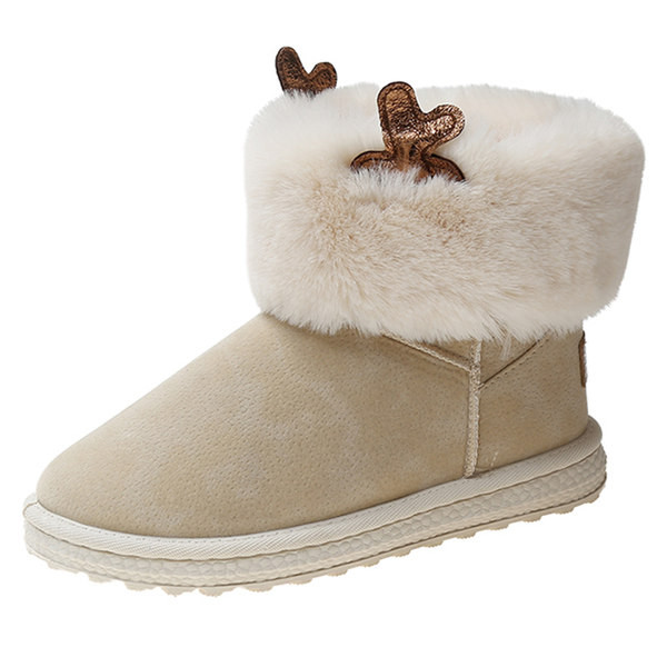 Alkalmi csizma meleg béléssel és 3D elemekkel