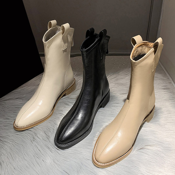 Új modell női cowboy csizma cipzárral