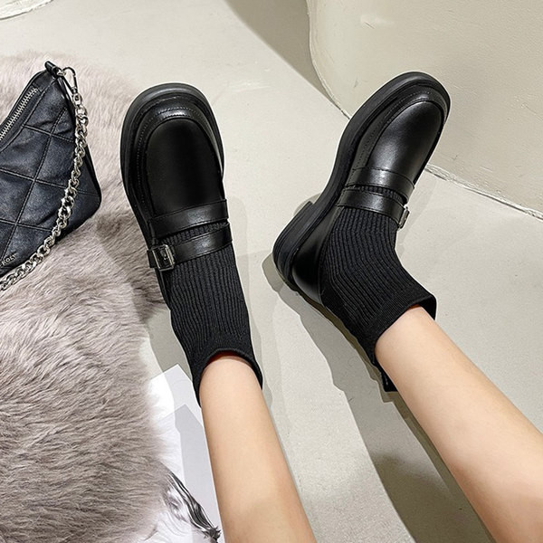 Lukuga naiste saapad ökonahast ja tekstiilist