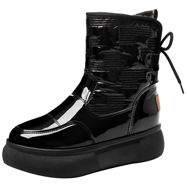 Téli meleg csizma, nyakkendővel