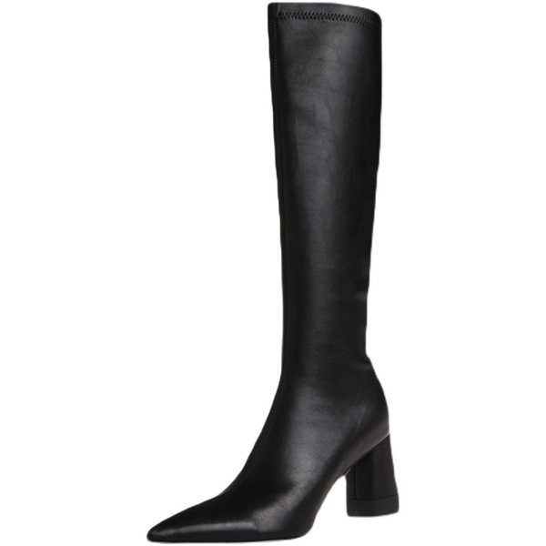 Moderne ženske čizme sa patentnim zatvaračem na špic