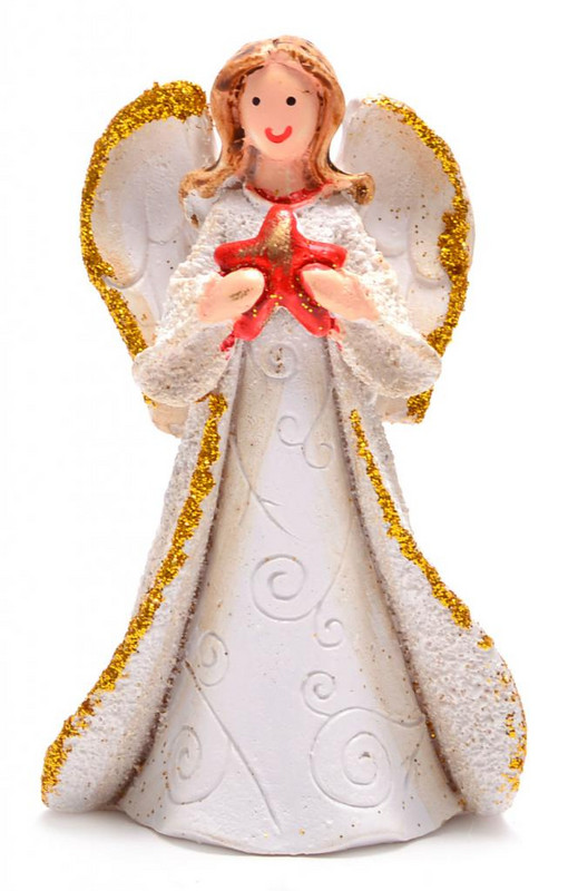 Статуетка Ангел,керамична,7 см