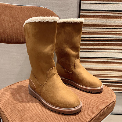 Alkalmi női csizma puha béléssel - két színben