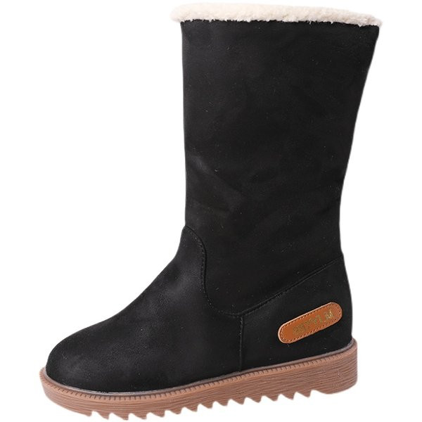 Alkalmi női csizma puha béléssel - két színben