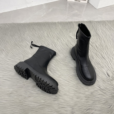 Casual ženske čizme sa grubim potplatom - više boja