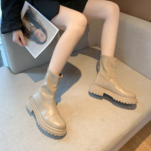 Casual ženske čizme sa grubim potplatom - više boja