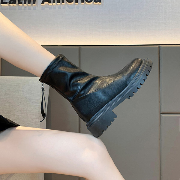 Casual ženske čizme sa grubim potplatom - više boja