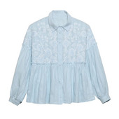 Női ing csipke szabású modellel