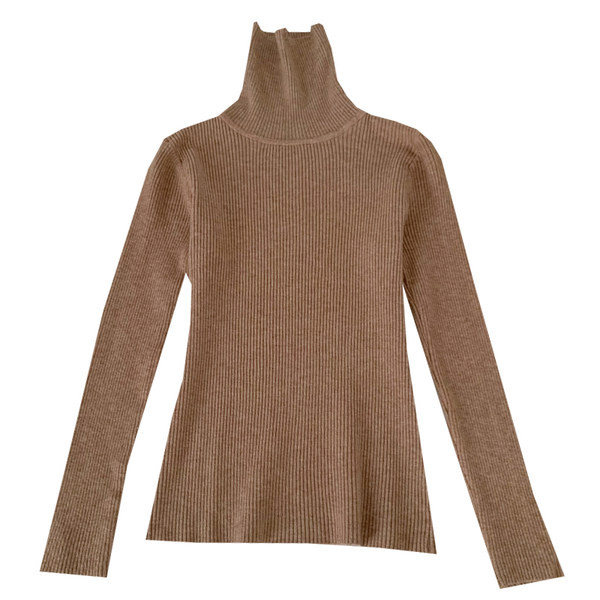 Alkalmi női pulóver magas pólógallérral több színben