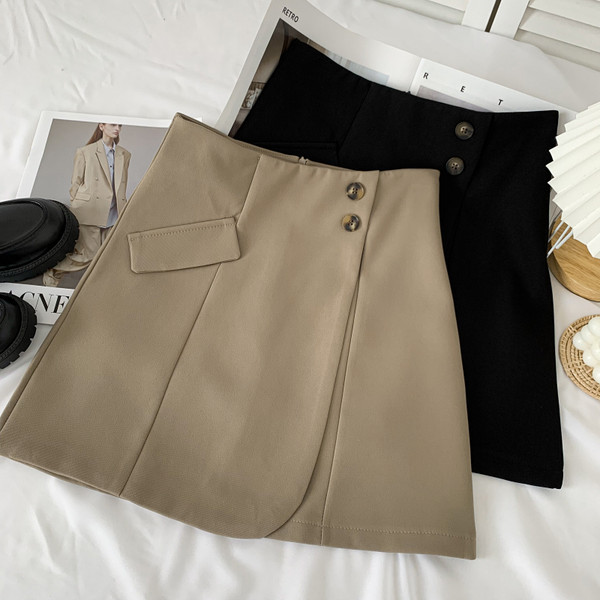 Új modell női rövid szoknya transzferrel - két színben