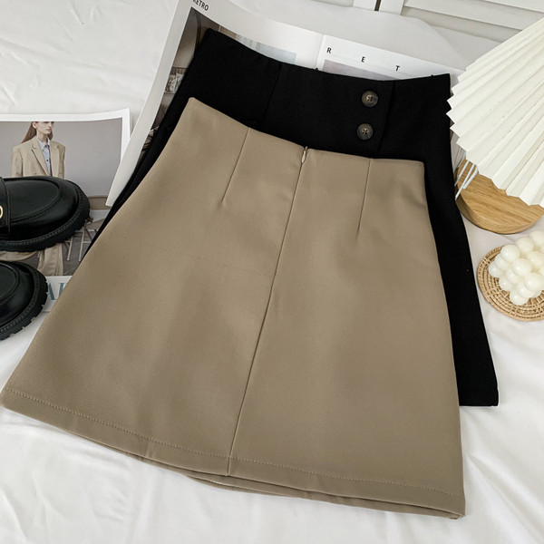 Új modell női rövid szoknya transzferrel - két színben