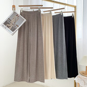 Alkalmi női hosszú nadrág - széles modell