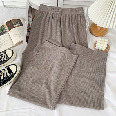 Alkalmi női hosszú nadrág - széles modell