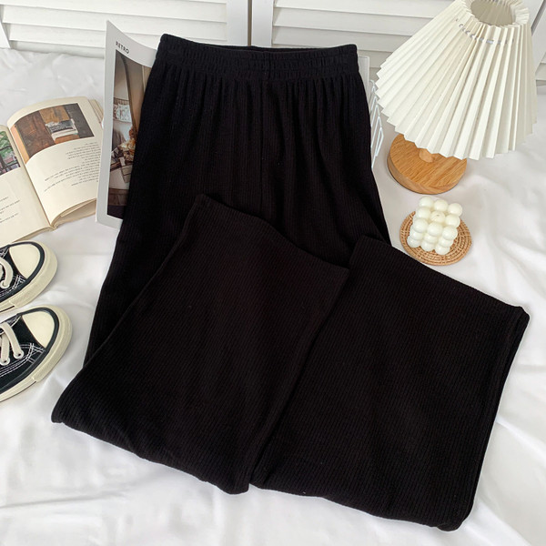 Alkalmi női hosszú nadrág - széles modell