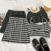 Νέο μοντέλο καρό γυναικείο σετ