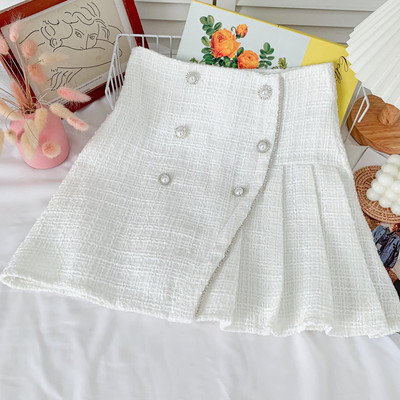 Fusta de dama croiala model nou cu nasturi - mai multe culori