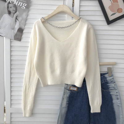 Naiste pikkade varrukatega pluus metallist ketiga