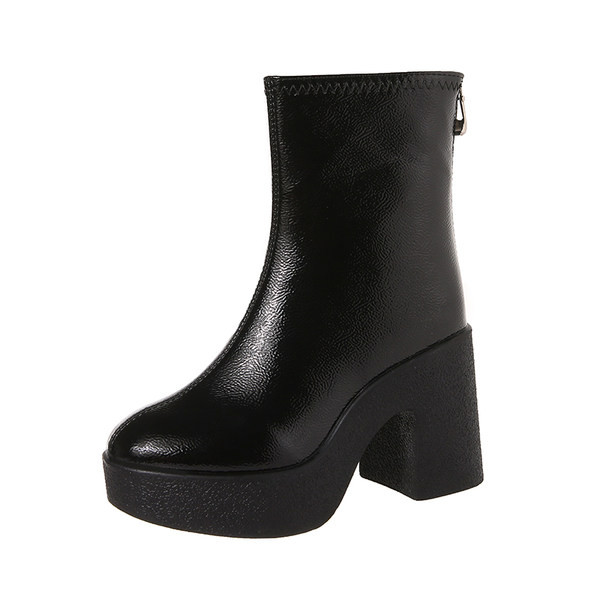 Stiilne naiste saapad puhas mudel kõrged kontsad