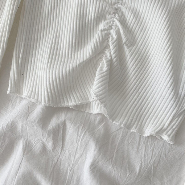 Modern női blúz csupasz váll - három színben