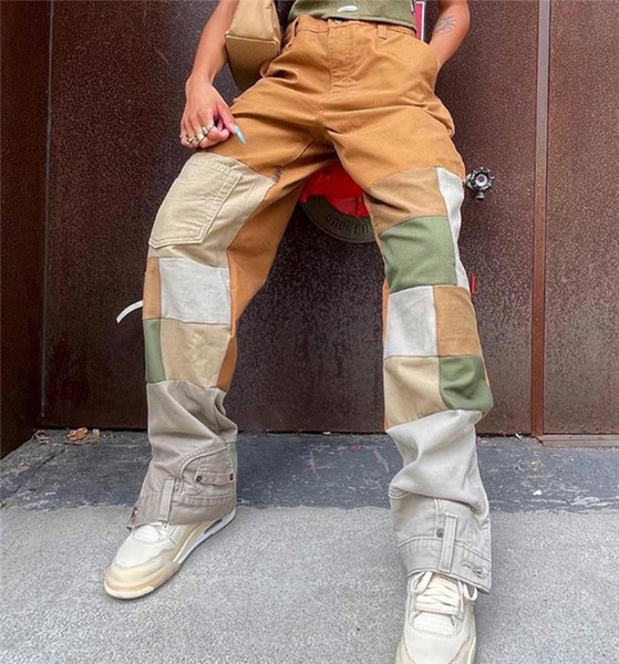 Modern női nadrág széles szárral