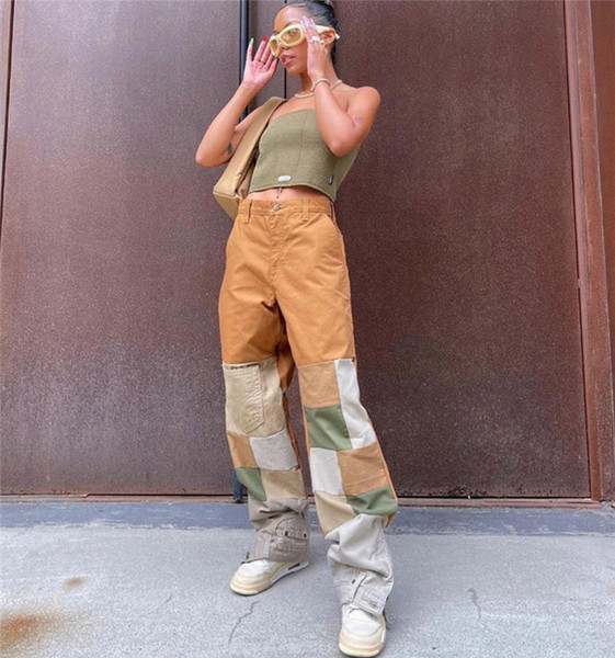 Modern női nadrág széles szárral