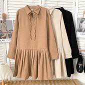 Novi model ženske haljine sa dugim rukavima - u više boja