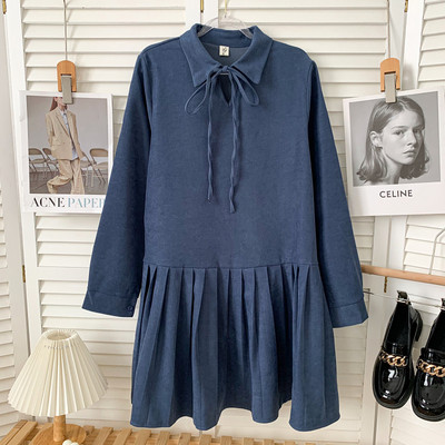 Novi model ženske haljine sa dugim rukavima - u više boja