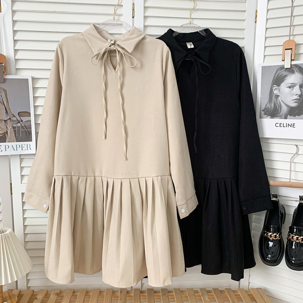 Novi model ženske haljine sa dugim rukavima - u više boja