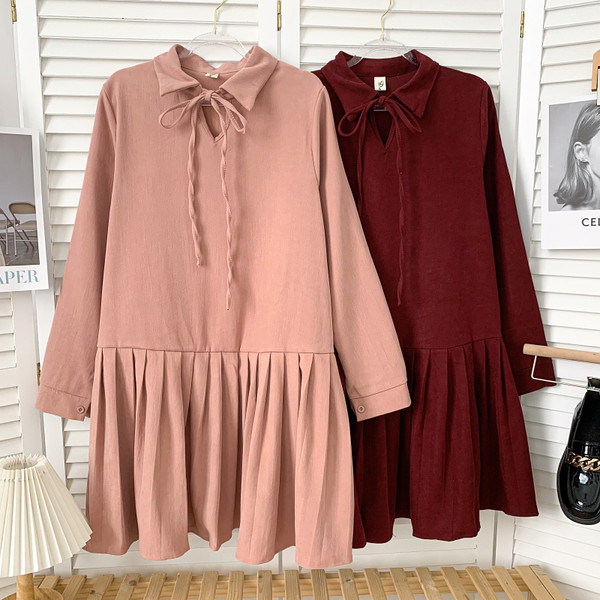 Novi model ženske haljine sa dugim rukavima - u više boja