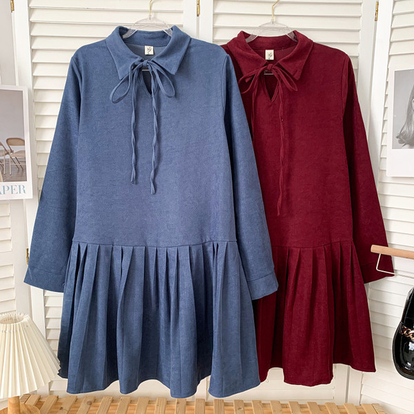 Novi model ženske haljine sa dugim rukavima - u više boja