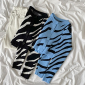 Új modell rövid, gombos női kardigán