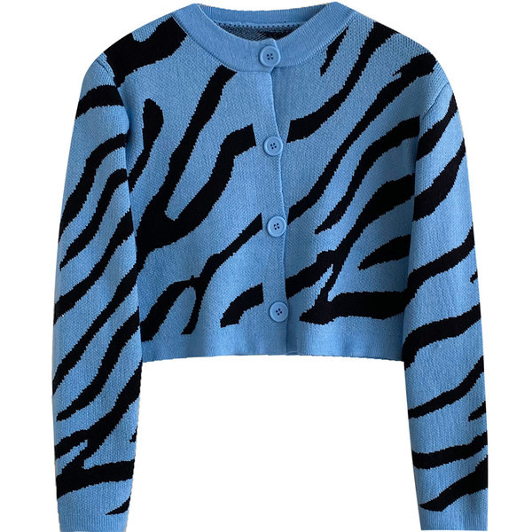 Új modell rövid, gombos női kardigán