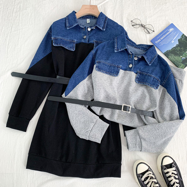 Sport és alkalmi női ruha övvel