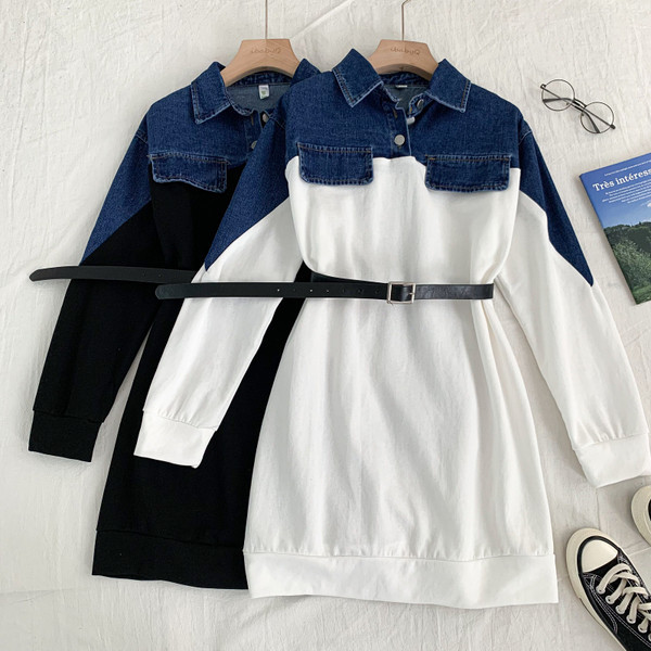 Sport és alkalmi női ruha övvel