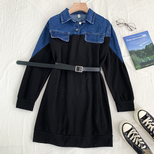 Sport és alkalmi női ruha övvel