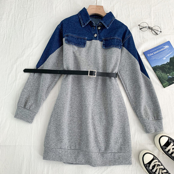 Sport és alkalmi női ruha övvel