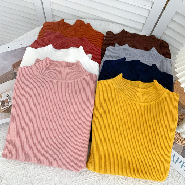 Női blúz alacsony gallérral, hosszú ujjú több színben