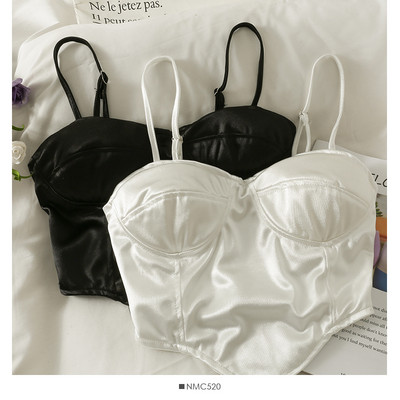 Női modern mellszobor vékony pántokkal, többféle színben