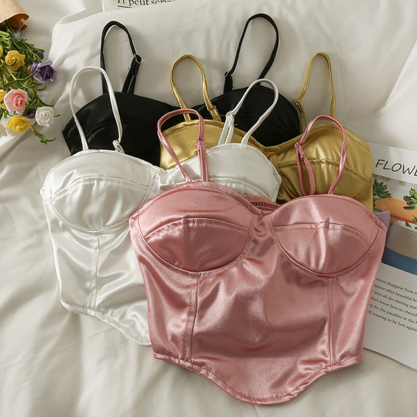 Női modern mellszobor vékony pántokkal, többféle színben