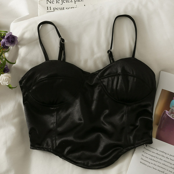 Női modern mellszobor vékony pántokkal, többféle színben